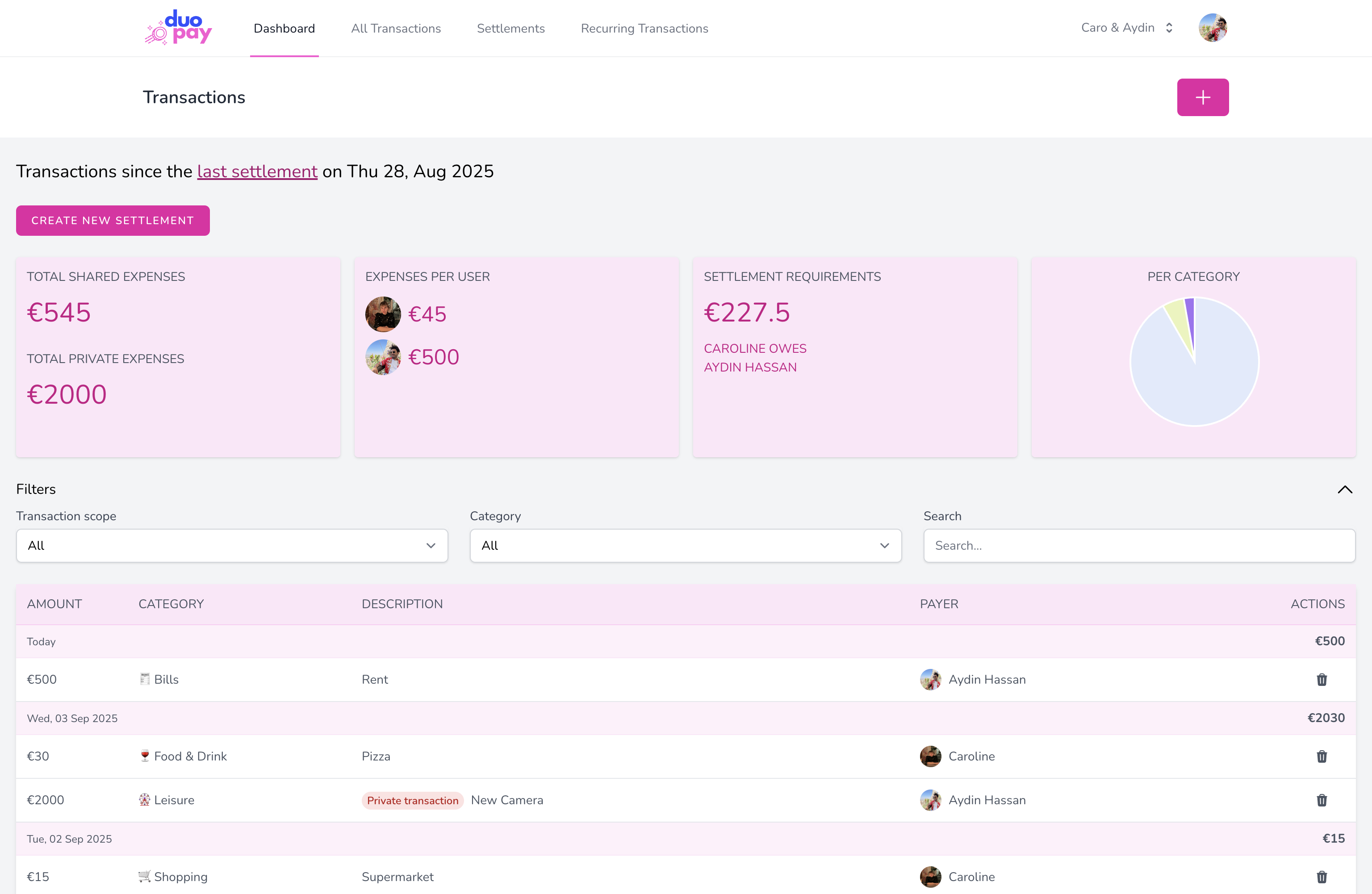 App screenshot